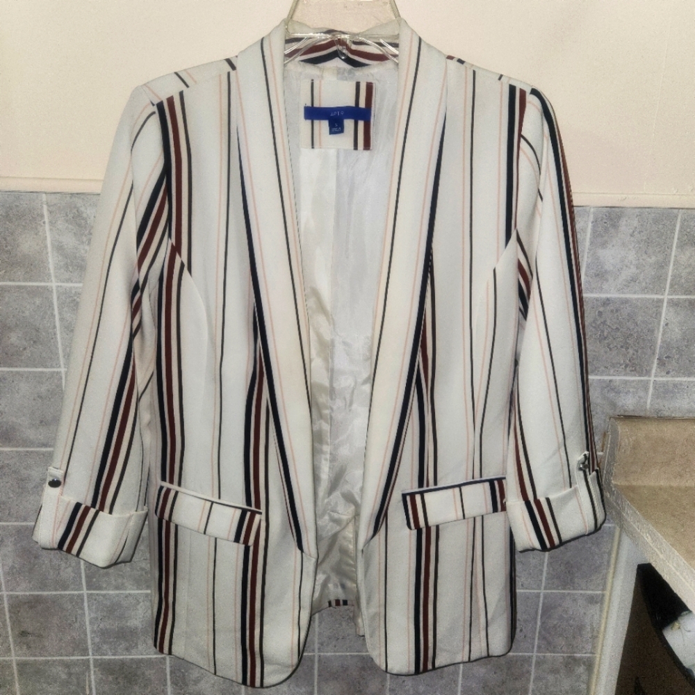 Striped Blazer